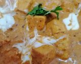 A picture of step 6 of Shahi paneer.
