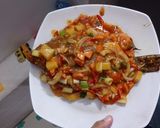 Foto langkah ke 8 dari resep Ikan Mujaer Pedes Manis.