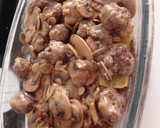Foto del paso 7 de la receta: Albóndigas con champiñones y patatas