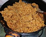 Foto langkah ke 2 dari resep Nasi goreng telor dadar.