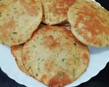A picture of step 10 of Spicy Rawa Aloo Poorie.