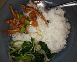 Foto langkah ke 6 dari resep Oseng bayam istimewa.