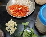 A picture of step 10 of Sambar idli.