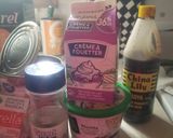 A picture of step 2 of Wanted My Own Tomato Basil Soup.