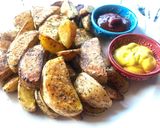 عکس مرحله 6 از دستور سیب زمینی با پوست (Potato Wedges)