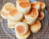 Hình bước làm 4 của món Bánh MÌ yến mạch nướng bằng chảo