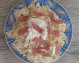 2044. Farfalle tészta sós sajttal 😋 recept fázis 5 fotója