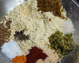 A picture of step 2 of Banana fenugreek fritters.