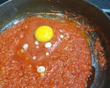 A picture of step 3 of Egg Shakshouka.