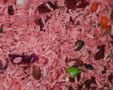 A picture of step 3 of Butterfly fried rice.