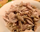 A picture of step 1 of Chicken Soup.