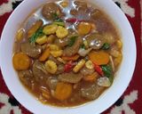 Foto langkah ke 11 dari resep Capcay bakso dan sayuran.
