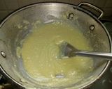 A picture of step 3 of Milk powder burfi.