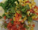 A picture of step 1 of Moongh dal veggie waffle.