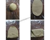 Foto langkah ke 5 dari resep Pastel Singapur (Karipap Pusing).