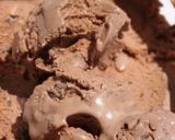 Foto del paso 14 de la receta: Minitarta de zarzamora con coulisde naranja yhelado de chocolate