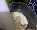 Gambar langkah 2 resipi Pancake.
