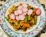 A picture of step 6 of Beef Teriyaki Fried Rice - Sambal.