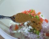 A picture of step 5 of Chicken tikka sandwich.