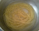 Foto del paso 1 de la receta: Espaguetis con ensalada tibia de vegetales...🍝