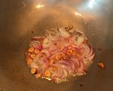 A picture of step 5 of Green Pasta.