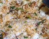A picture of step 3 of Onion tomato fried rice.
