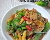 Cara Membuat Tumis Pedas Oyong Baby corn Udang 5