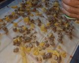 Papikám rétese (spenotós fetás túrós, darált húsos krumplis) recept fázis 2 fotója