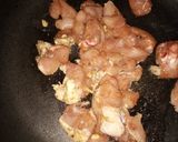 A picture of step 3 of Lettuce chicken salad.