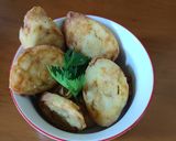Foto langkah ke 5 dari resep Dadar Ayam Gulung.