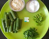 A picture of step 2 of Drumstick Moringa Sabzi - Sweet & Sour Gujarati Style.