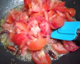 A picture of step 2 of Timater ki chutney.