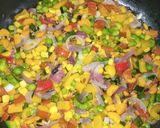 A picture of step 13 of Coconut fried rice(fully flavoured).