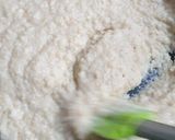 A picture of step 3 of Bread halwa.