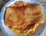A picture of step 5 of Bread Omelette.