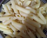 A picture of step 2 of Mayo Pasta.