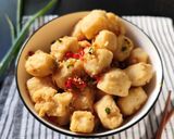 Foto langkah ke 4 dari resep Tahu Cabe Garam.