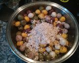 A picture of step 7 of Rainbow Brown Rice Ammini Kozhakattai.