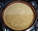 Foto langkah ke 6 dari resep Martabak manis teflon.