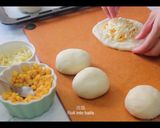 玉米起司麵包 Corn Cheese Buns的食譜步驟4照片