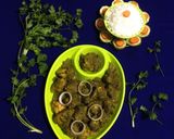 A picture of step 10 of Dhaniya Chicken.