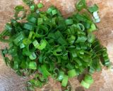 Hình bước làm 1 của món Đậu kho nấm khổ qua