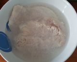 รูปขั้นตอนการทำที่ 2 ของ อกไก่พริกไทยดำคลีน (ไมโครเวฟ)