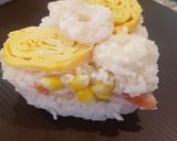 Foto langkah ke 6 dari resep Heart Sushi Cake.