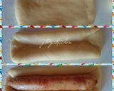 Foto langkah ke 7 dari resep Roti sosis empyuk (1x proofing).