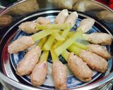 Hình bước làm 4 của món Chả tôm mía lụi
