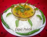 A picture of step 7 of Gujarati Dal With Steamed Rice.