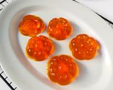 Foto langkah ke 4 dari resep 375. Puding Jelly Mangga bentuk bunga.