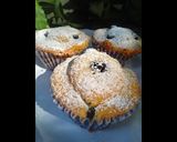 Foto del paso 2 de la receta: Muffins con aceite y arándanos