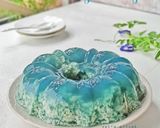 Foto langkah ke 7 dari resep Pudding lumut bunga telang.